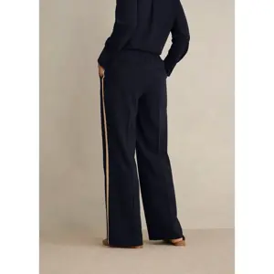 Hobbs London Hadley Navy Trousers